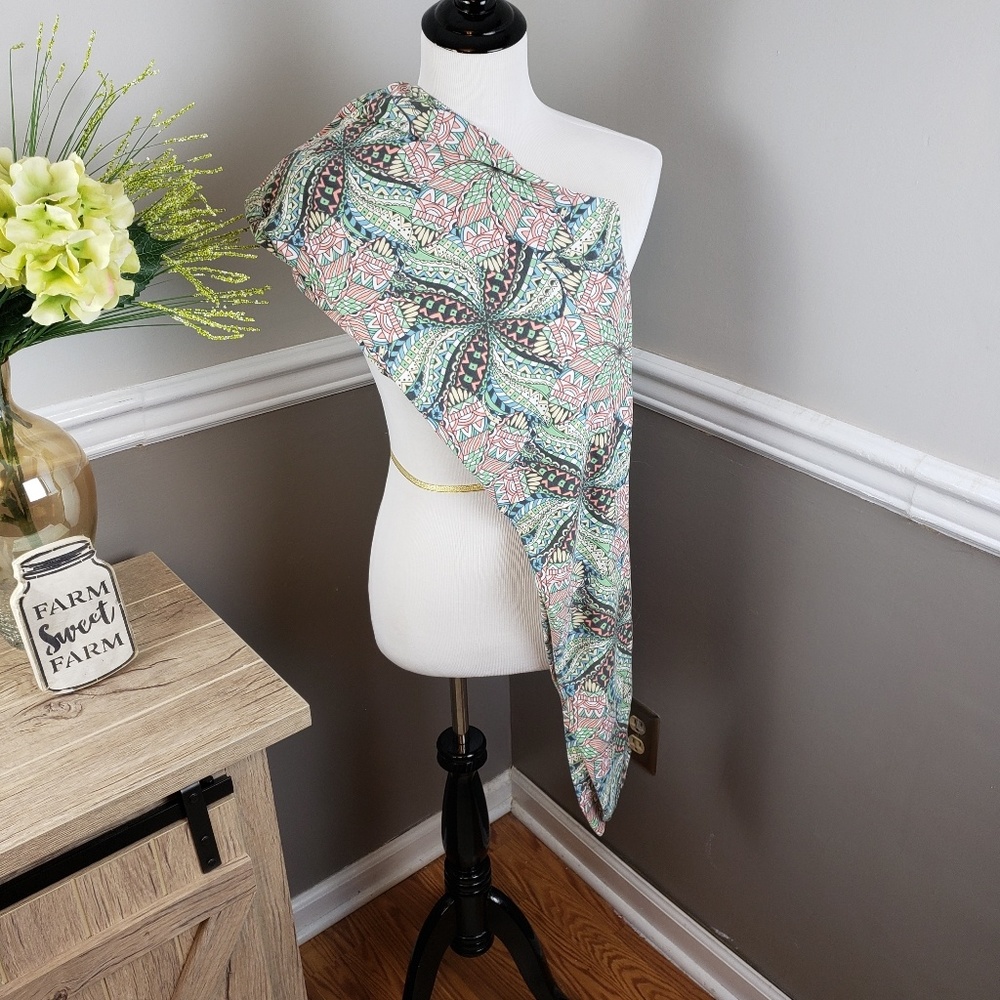 Pastel Mosaic Lularoe Tall and Curvy leggings